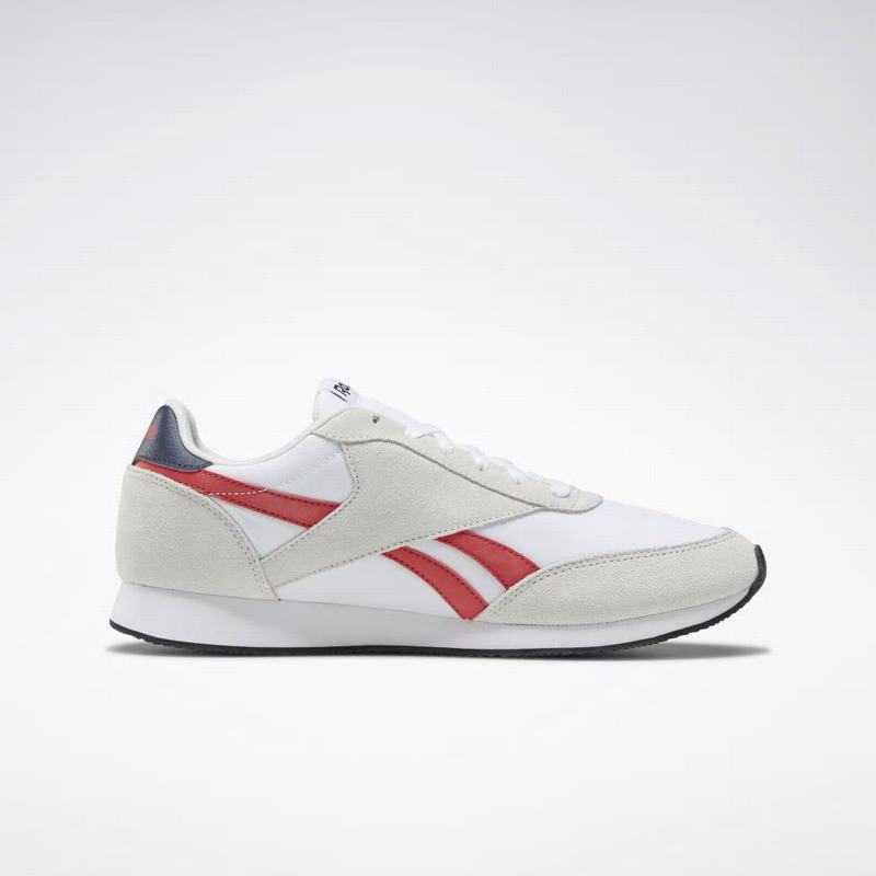 Tenisi Reebok Royal Classic Jogger 2.0 Barbati Gri/Rosii/Albi Romania HB4364PY